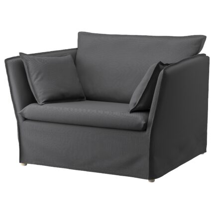 BACKSÄLEN Poltrona 1,5 posti - Hallarp grigio