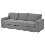 BÅRSLÖV Divano letto a 3 posti - Tibbleby beige/grigio