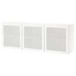 BESTÅ Combinazione di mobili da parete - bianco/Mörtviken bianco 180x42x64 cm