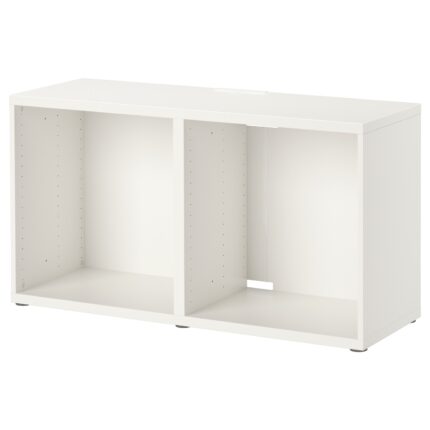 BESTÅ Mobile TV - bianco 120x40x64 cm