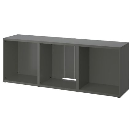 BESTÅ Mobile TV - grigio scuro 180x40x64 cm