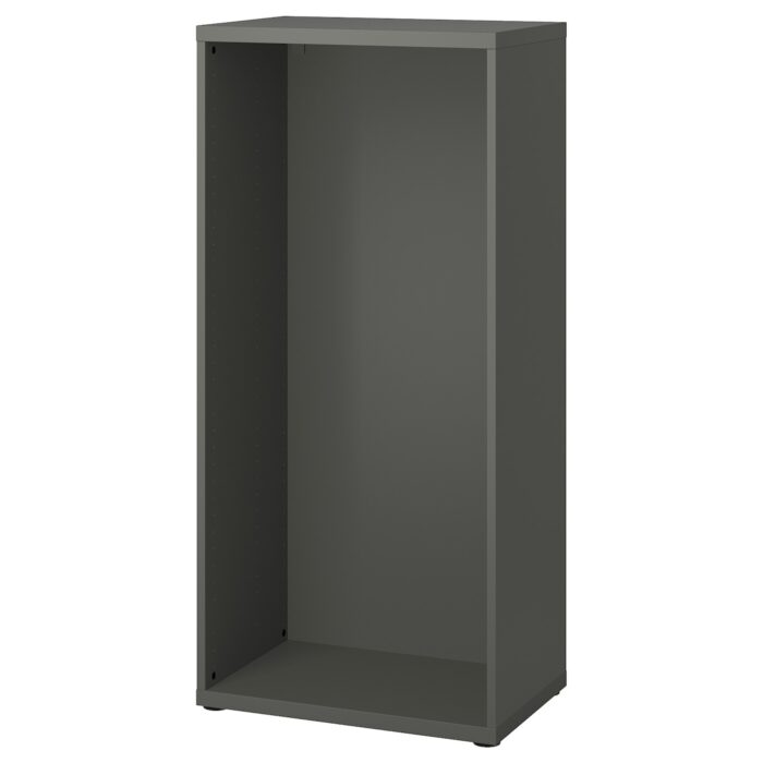 BESTÅ Struttura - grigio scuro 60x40x128 cm