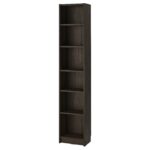 BILLY Libreria - marrone scuro effetto rovere 40x28x202 cm