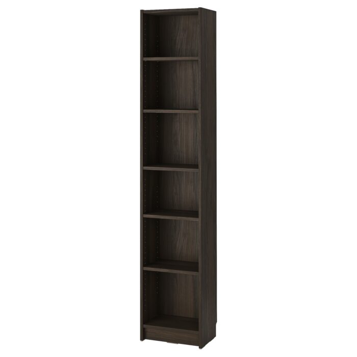 BILLY Libreria - marrone scuro effetto rovere 40x28x202 cm