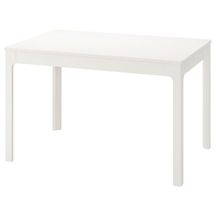 EKEDALEN Tavolo allungabile - bianco 120/180x80 cm