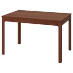 EKEDALEN Tavolo allungabile - marrone 120/180x80 cm