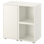 EKET Combinazione di mobili con piedini - bianco 70x35x72 cm