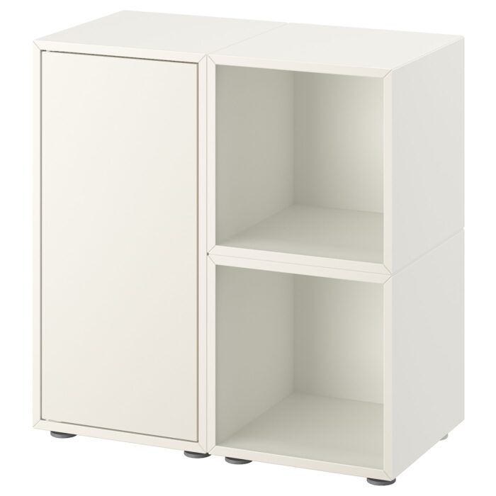 EKET Combinazione di mobili con piedini - bianco 70x35x72 cm