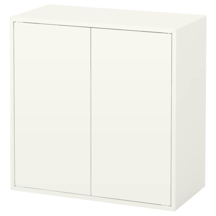 EKET Mobile con 2 ante e 1 ripiano - bianco 70x35x70 cm