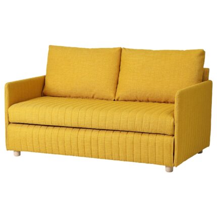 FRIDHULT Divano letto - Skiftebo giallo
