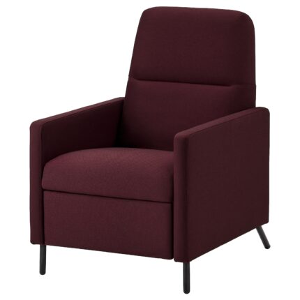 GISTAD Poltrona reclinabile - Idekulla rosso scuro