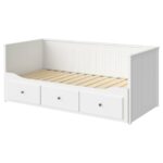 HEMNES Struttura letto divano/3 cassetti - bianco 80x200 cm