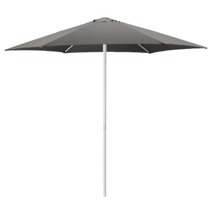 HÖGÖN Ombrellone - grigio 270 cm
