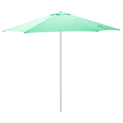HÖGÖN Ombrellone - verde chiaro 270 cm
