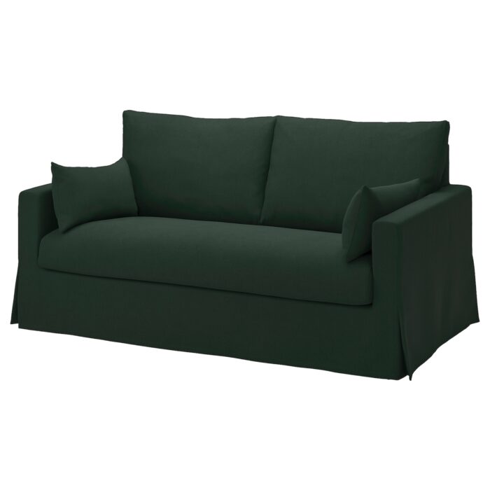 HYLTARP Divano a 2 posti - Tallmyra verde scuro