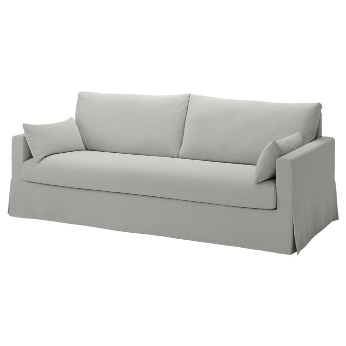 HYLTARP Divano a 3 posti - Tallmyra bianco/nero