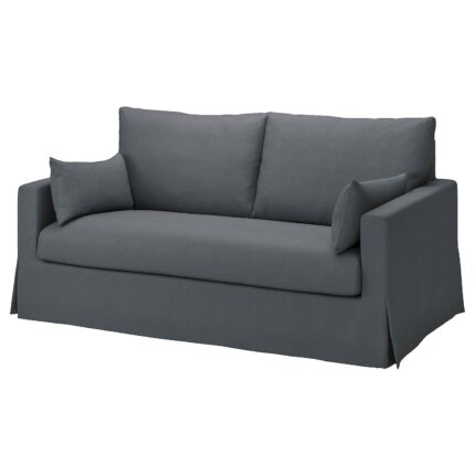 HYLTARP Divano letto a 2 posti - Gransel grigio