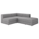 JÄTTEBO Divano ang 2,5 posti/chaise-longue - destro/Tonerud grigio