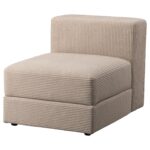JÄTTEBO Elemento 1 posto con contenitore - Samsala grigio-beige