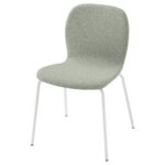 KARLPETTER Sedia - Gunnared verde chiaro/Sefast bianco