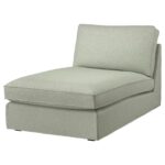KIVIK Chaise-longue - Gunnared verde chiaro