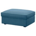KIVIK Poggiapiedi con contenitore - Tallmyra blu