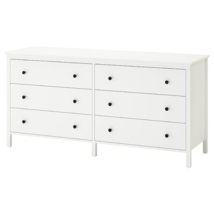 KOPPANG Cassettiera con 6 cassetti - bianco 172x83 cm