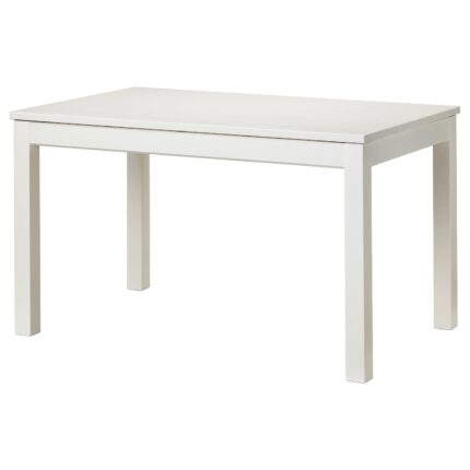 LANEBERG Tavolo allungabile - bianco 130/190x80 cm