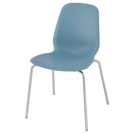 LIDÅS Sedia - blu/Sefast cromato
