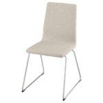 LILLÅNÄS Sedia - cromato/Gunnared beige