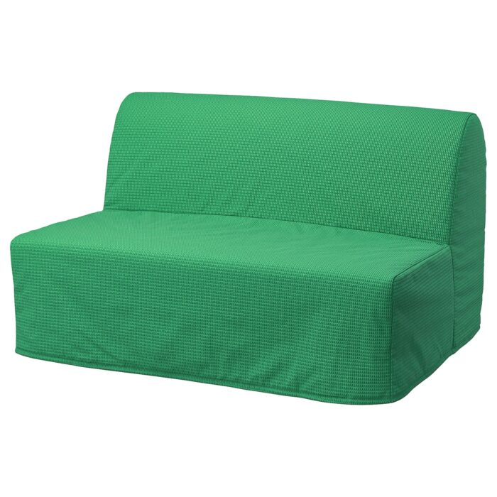 LYCKSELE MURBO Divano letto a 2 posti - Vansbro verde vivo