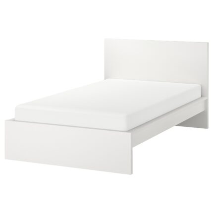 MALM Struttura letto alta - bianco 120x200 cm