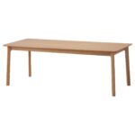 MELLANSEL Tavolo allungabile - impiallacciatura di rovere 220x95x75 cm