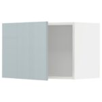 METOD Pensile - bianco/Kallarp grigio-azzurro 60x40 cm