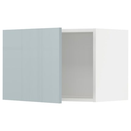 METOD Pensile - bianco/Kallarp grigio-azzurro 60x40 cm