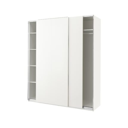 PAX / HASVIK Guardaroba - bianco/bianco 200x66x236 cm