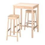 RÖNNINGE / RÖNNINGE Tavolo e 2 sgabelli bar - betulla/betulla