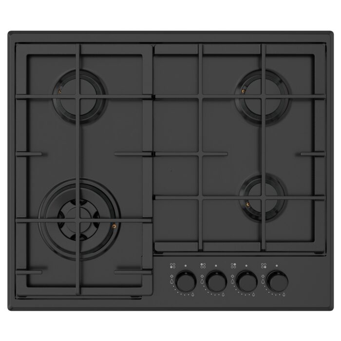 SKÅLAN Piano cottura a gas - IKEA 300 nero 59 cm