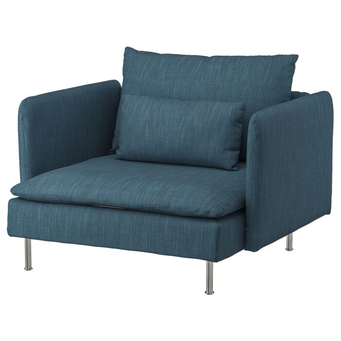 SÖDERHAMN Poltrona - Hillared blu scuro
