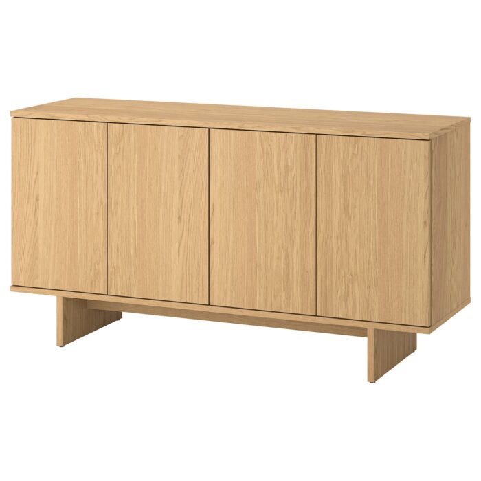 STOCKHOLM 2025 Buffet - impiallacciatura di rovere 161x42x83 cm