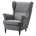 STRANDMON Poltrona - Nordvalla grigio scuro