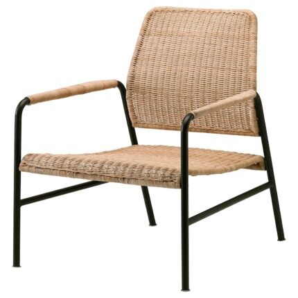 ULRIKSBERG Poltrona - rattan/antracite