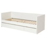 VIHALS Struttura letto divano/contenitore - bianco 80x200 cm