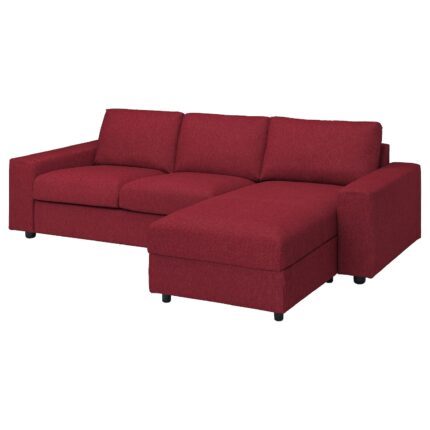 VIMLE Divano a 3 posti con chaise-longue