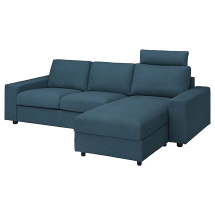 VIMLE Divano a 3 posti con chaise-longue