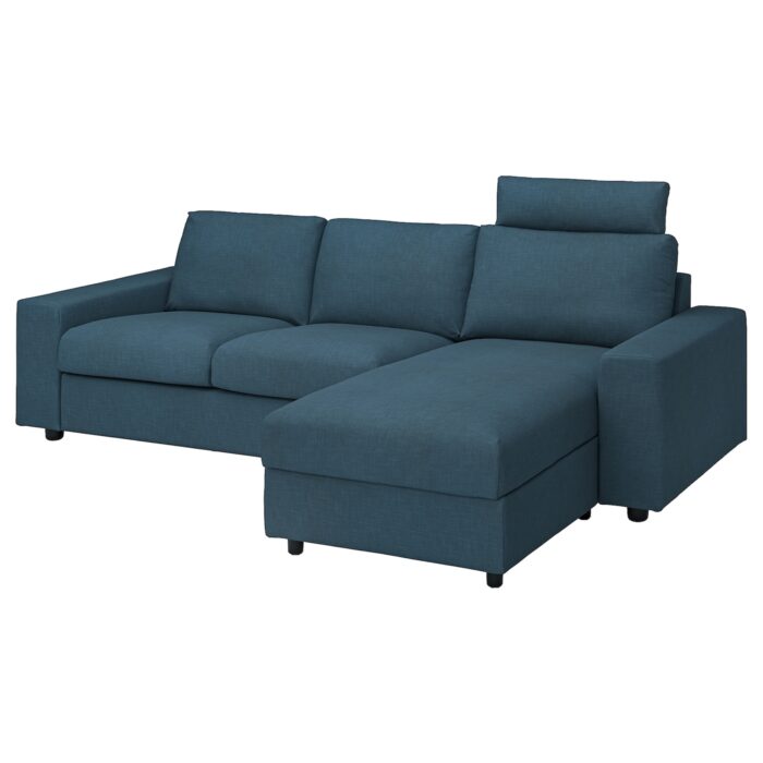 VIMLE Divano a 3 posti con chaise-longue