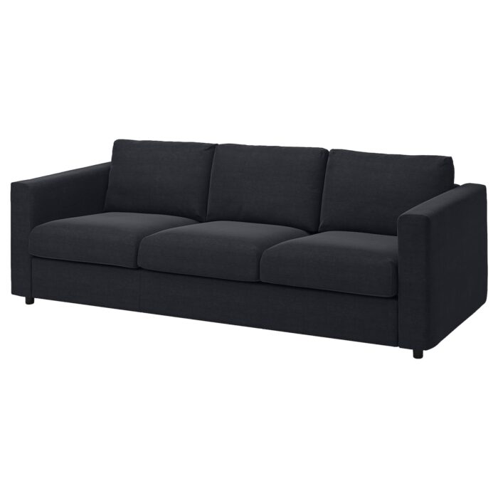 VIMLE Divano a 3 posti - Saxemara blu-nero