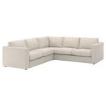 VIMLE Divano angolare a 4 posti - Gunnared beige
