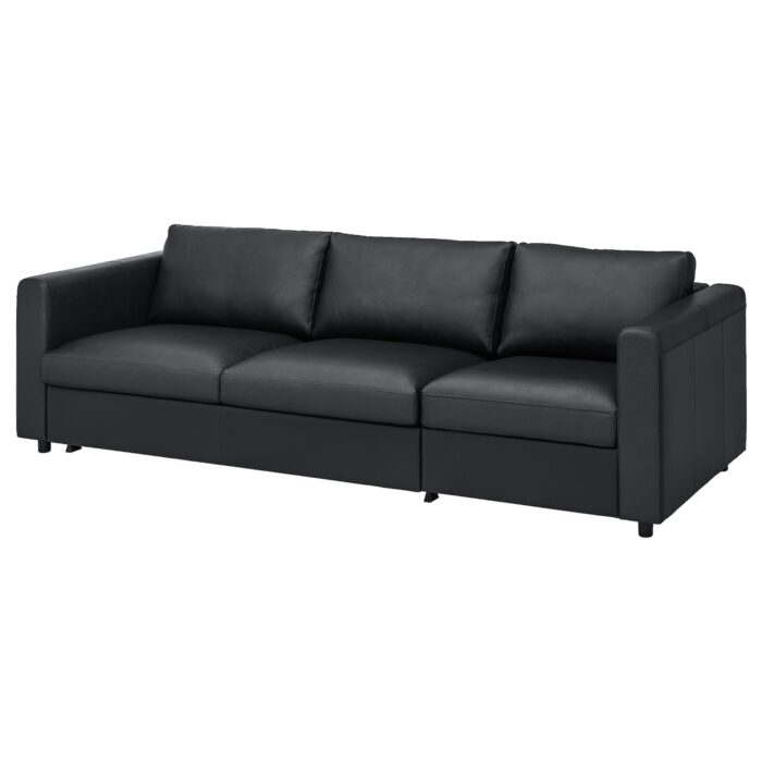 VIMLE Divano letto a 3 posti - Grann/Bomstad nero