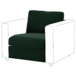 VIMLE Elemento a 1 posto - Djuparp verde scuro